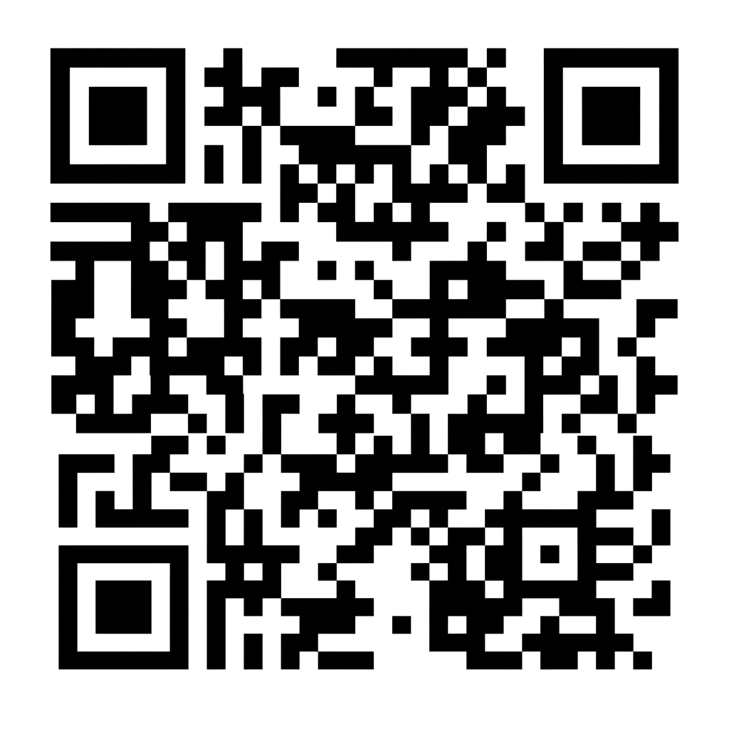 QR code for the training course registration form